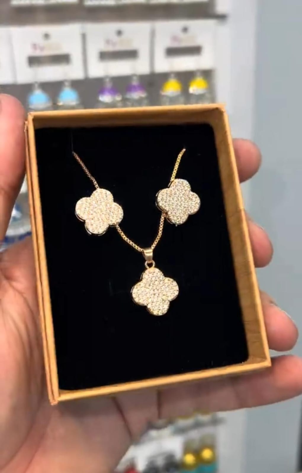 Italian Stone Necklace Set